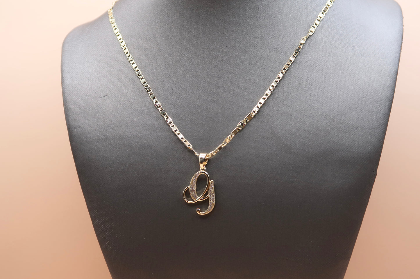 Cursive G Necklace