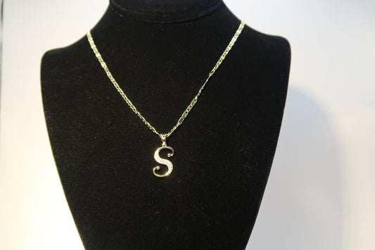 Cursive S Necklace