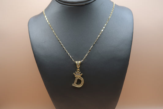 D Crown Necklace