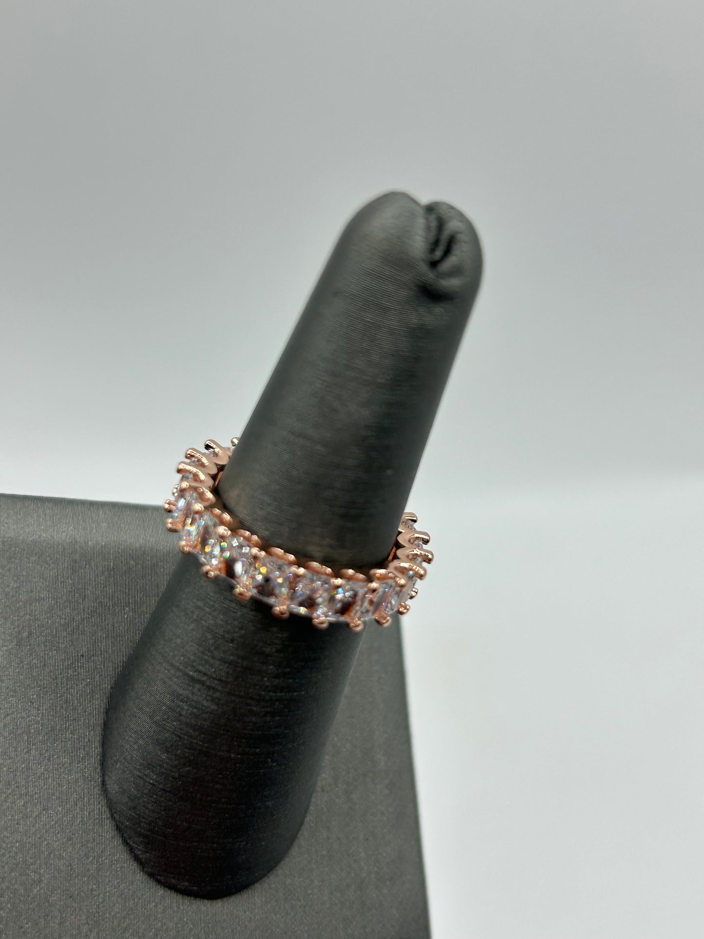 Icy  Babe Rose Gold ring