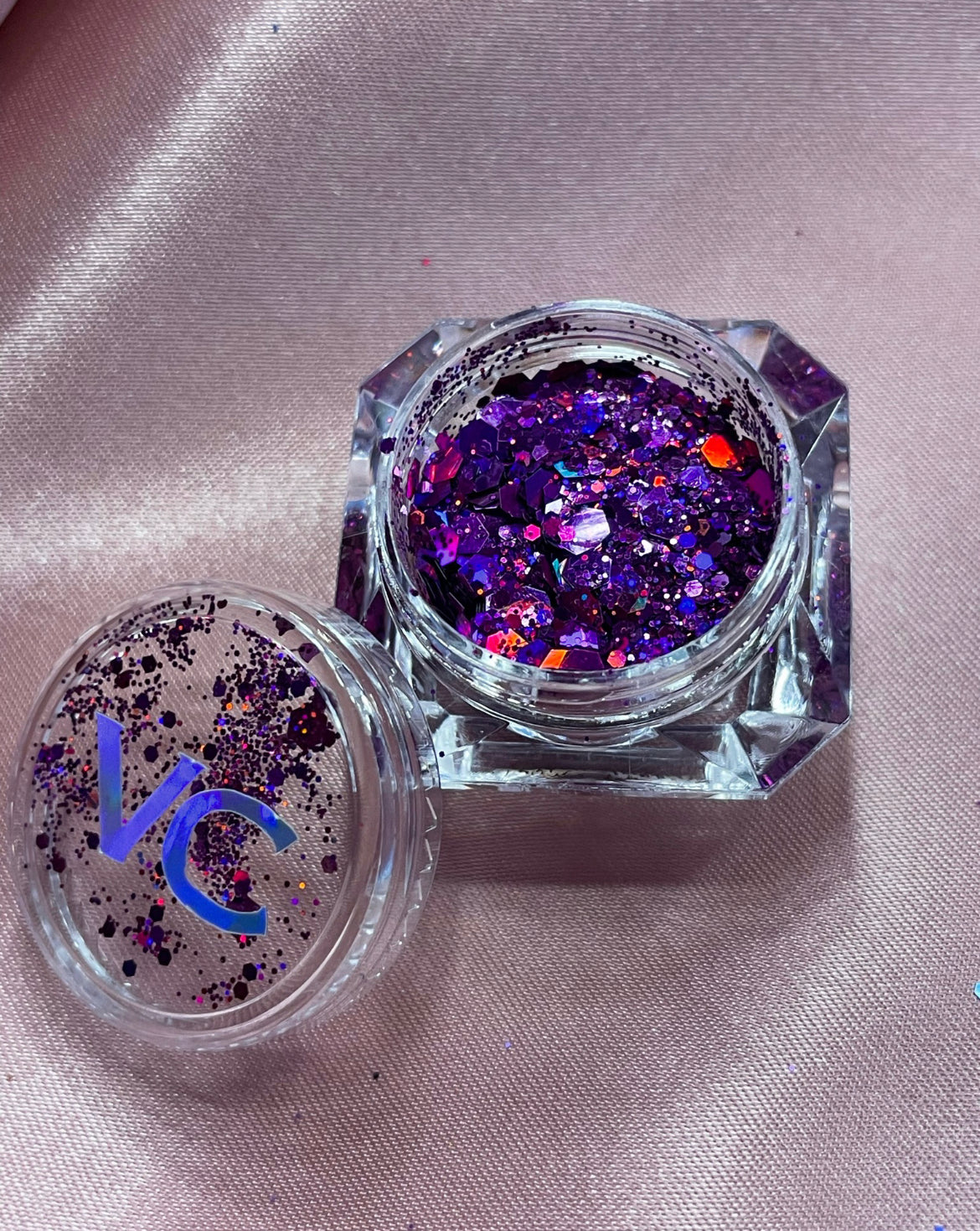Purple Holographic Loose Glitter 2