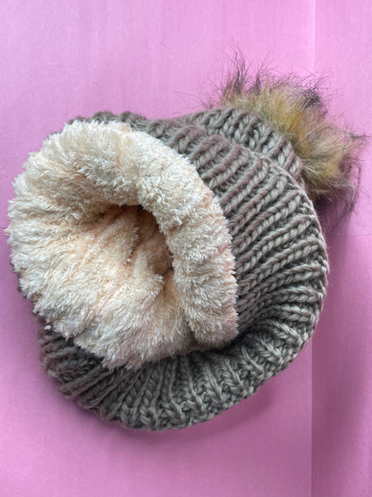 Light brown beanie